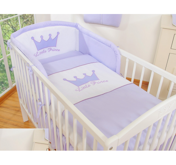 Conjunto de cama bebé  3 elementos Principe / Princesa
